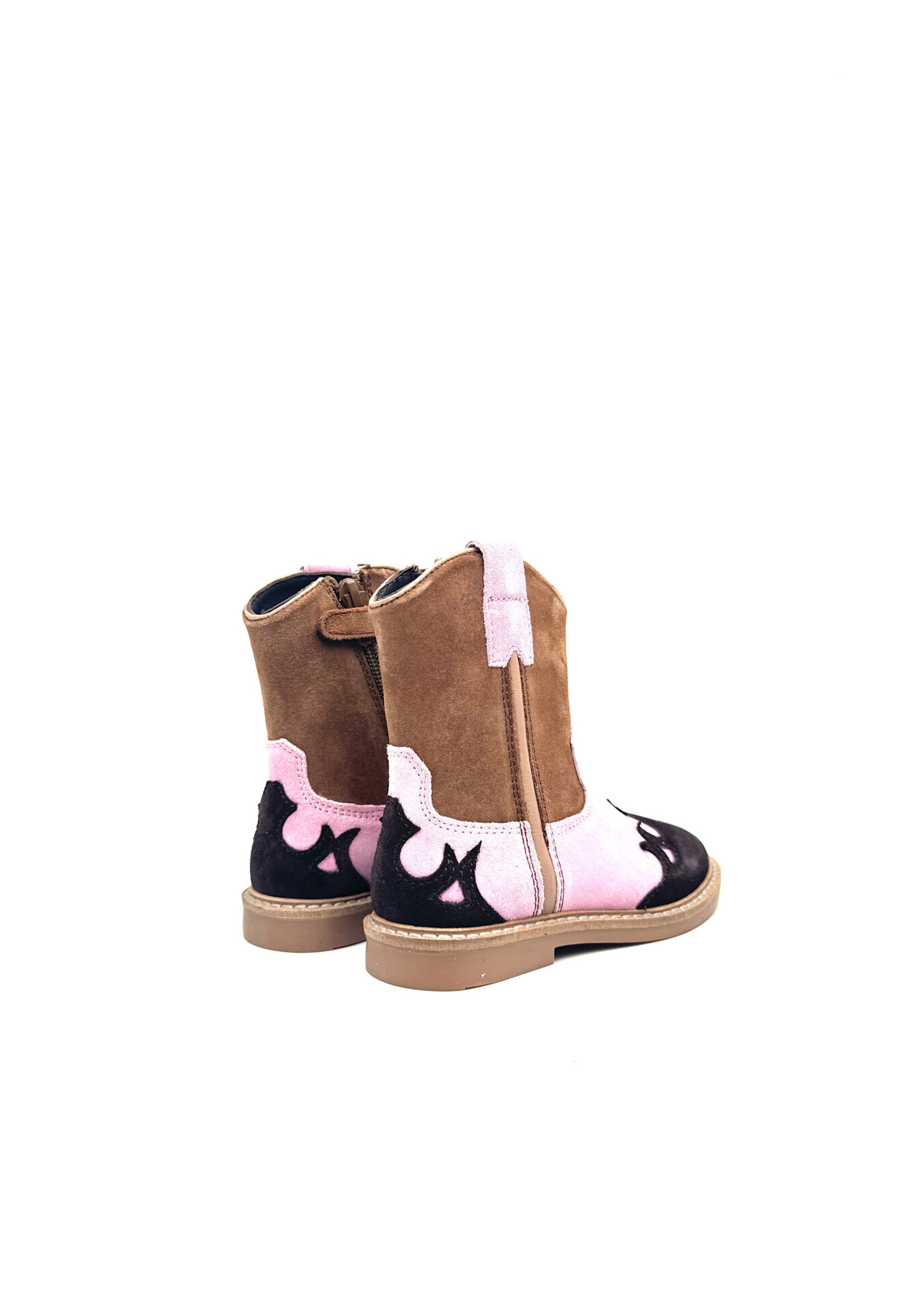 PINOCCHIO PINOCCHIO laarsje 1022 ROZE-BRUIN-
