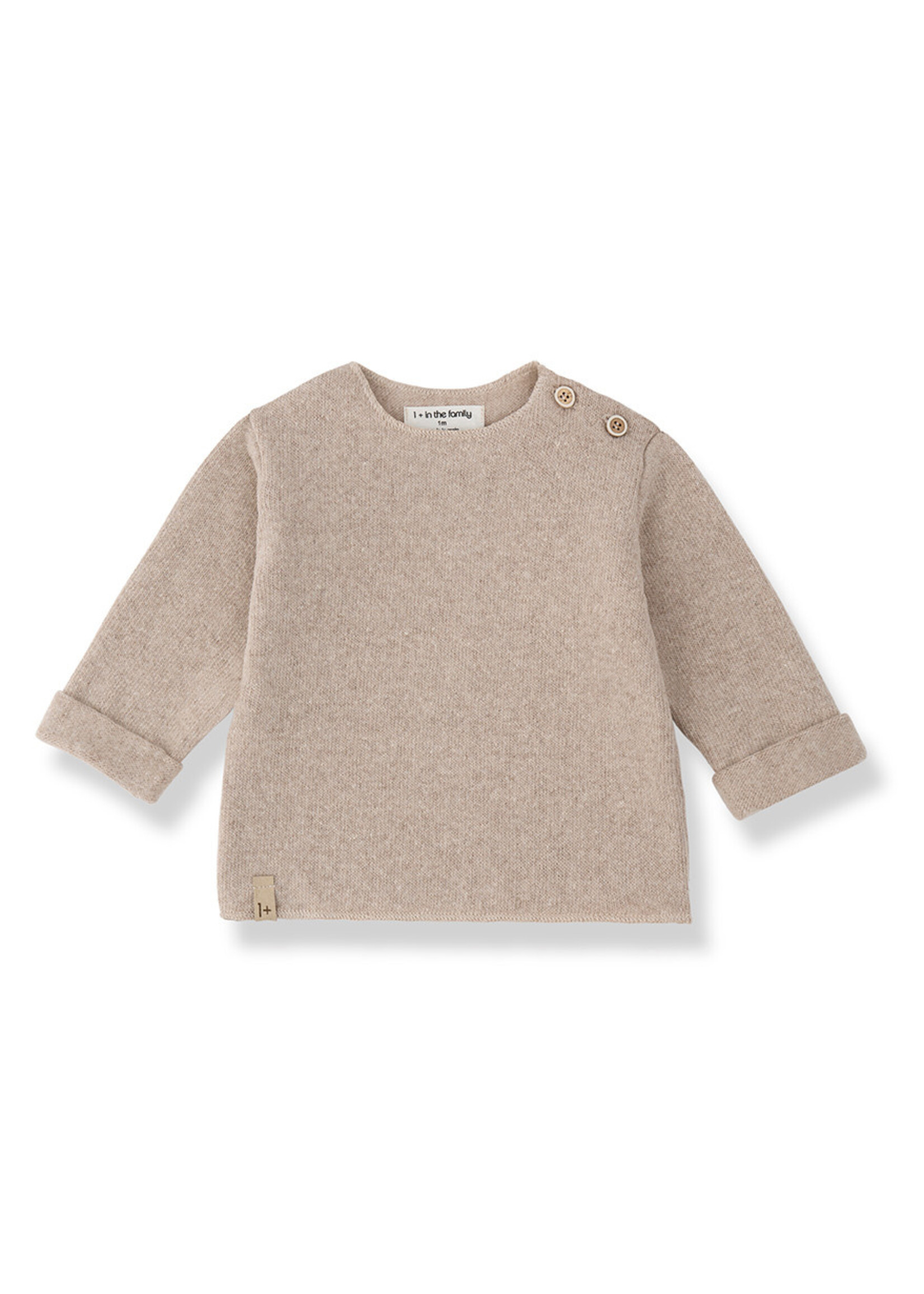 1+IN THE FAMILY 1+ IN THE FAMILY top CARCASSONNE BEIGE