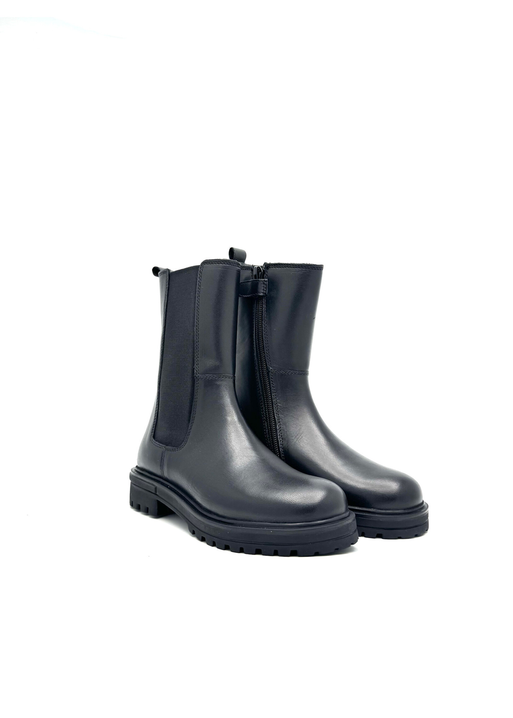 HIP HIP LAARS 1/2 hoog 1468 BLACK