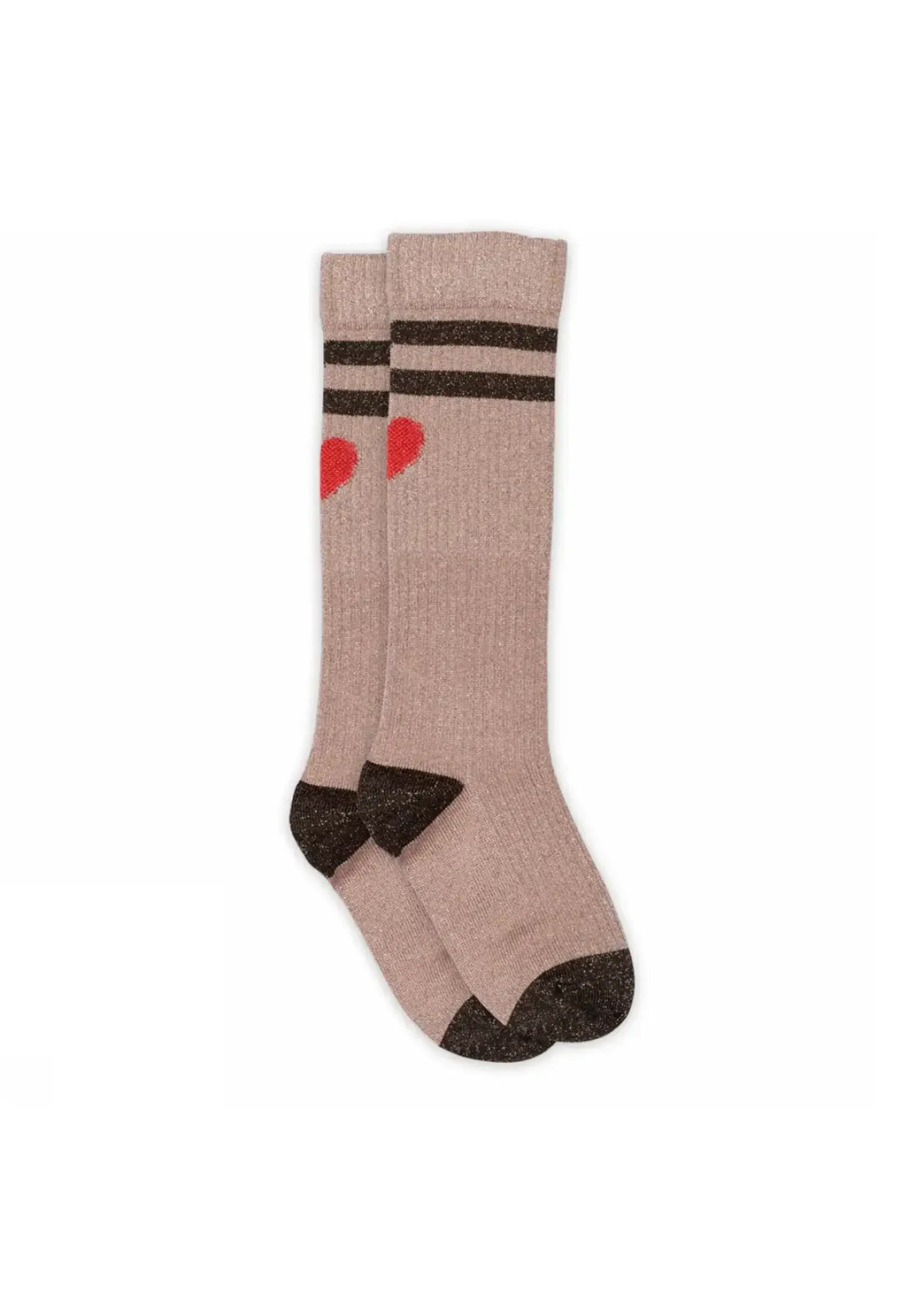 MP DENMARK MP DENMARKS elga KNEE SOCKS ROSE GREY