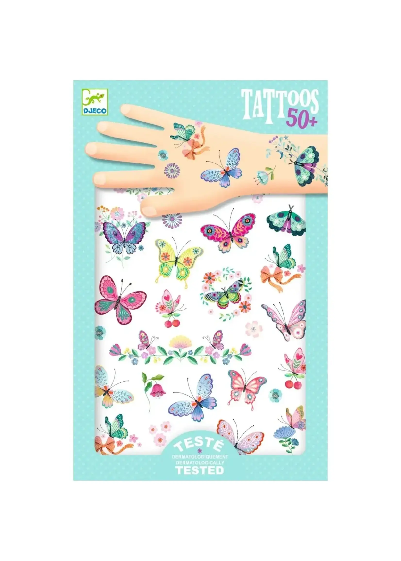 Djeco Tattoos -  Wonderbaarlijke vlinders