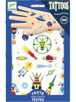 Djeco Tattoos - Lichtgevend - Space