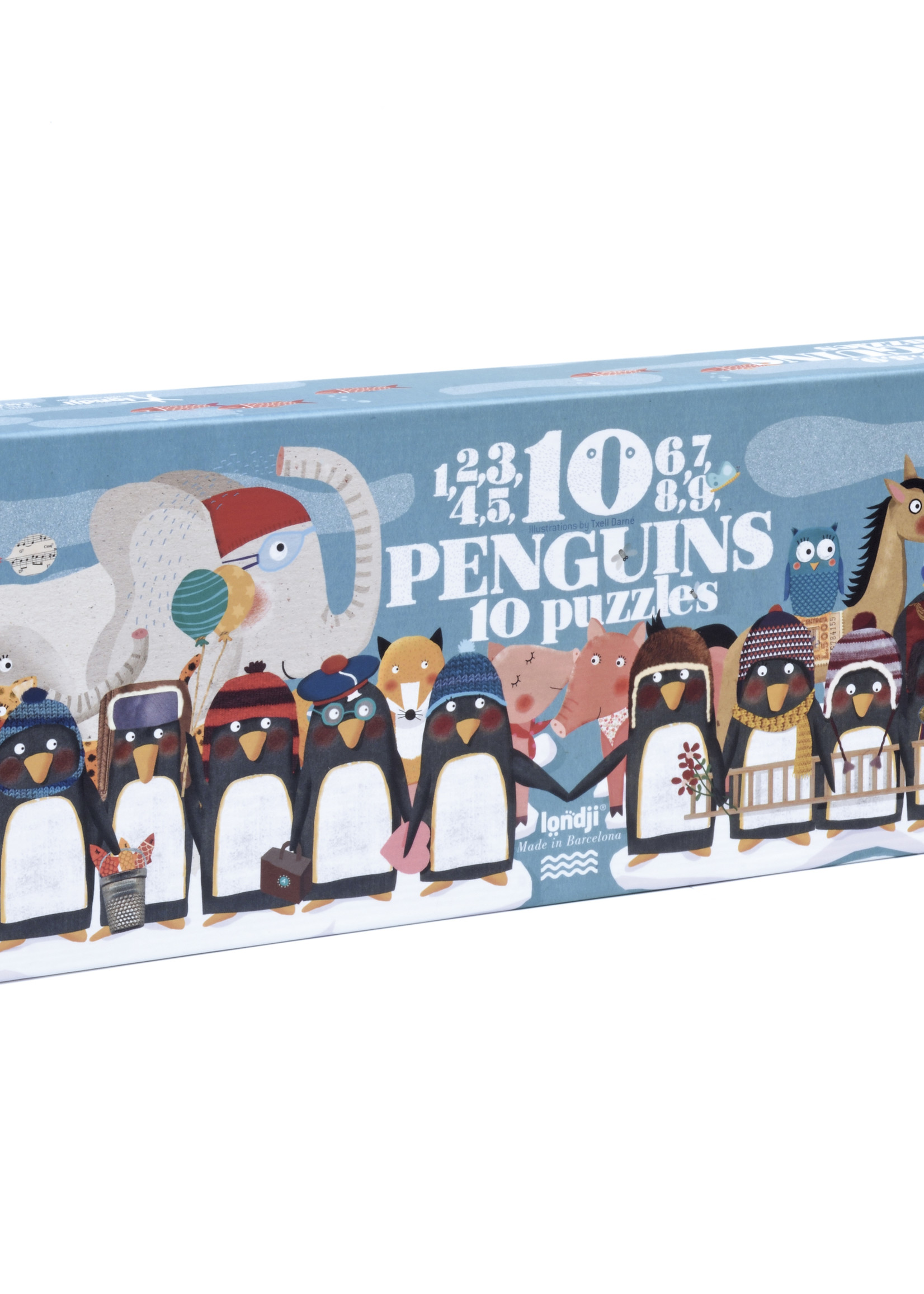 Londji Puzzle - 10 Penguins