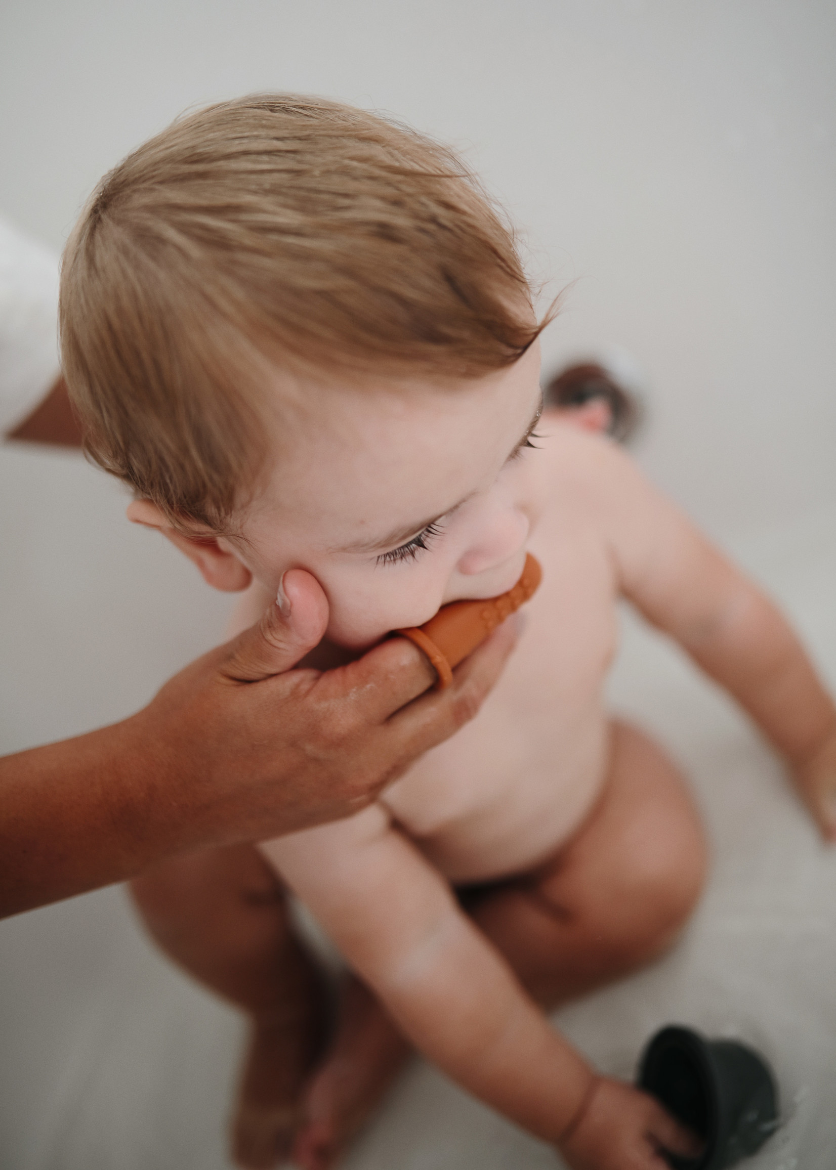 mushie baby toothbrush