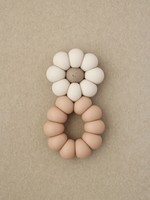 Little Chew Freezer Teether - Chamomile ❘ Dusty Coral