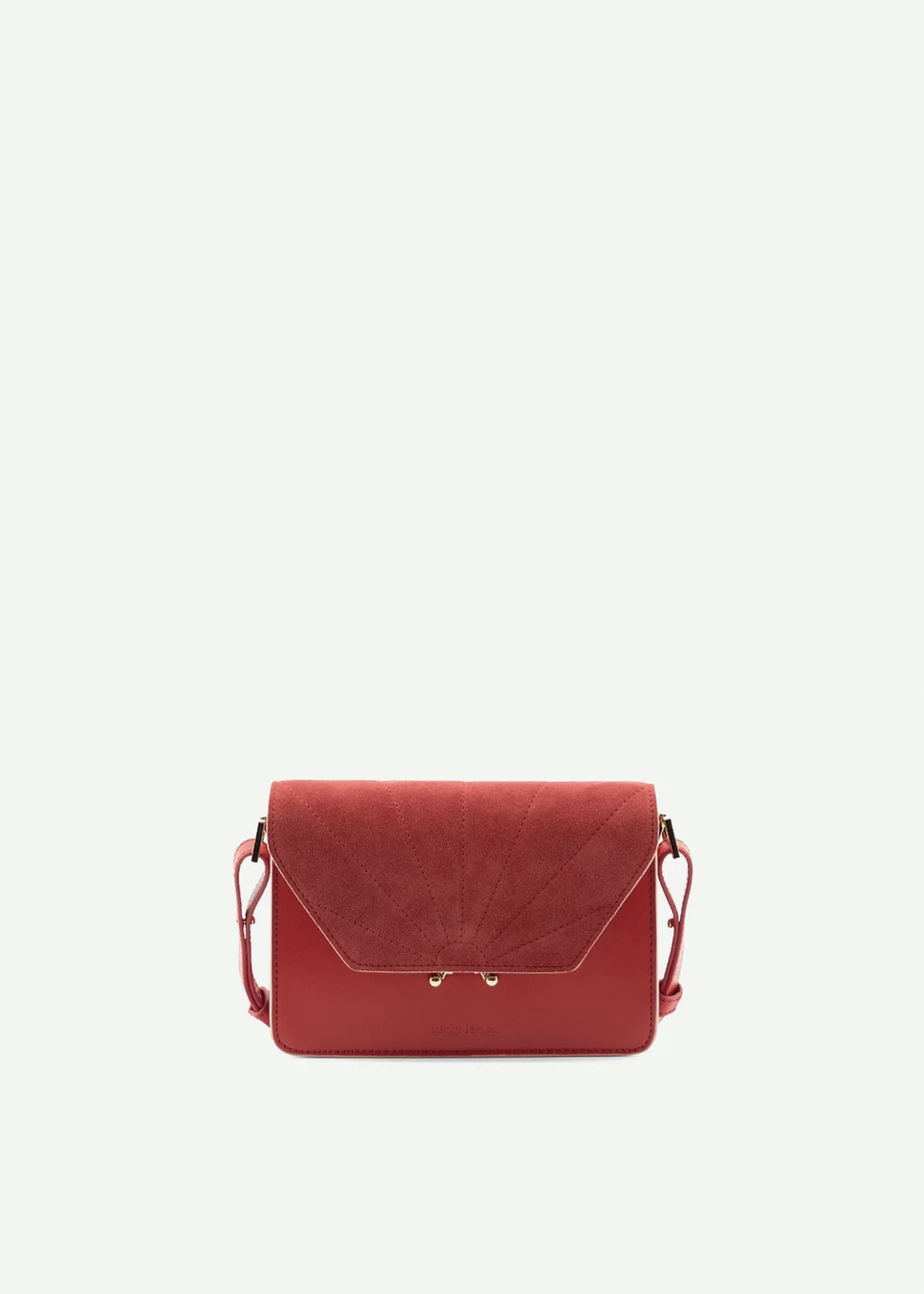 Sticky Lemon Shoulder Bag | ton sur ton | Poppy Red
