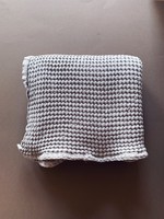 Lillé Waffle Blanket - Soft Grey
