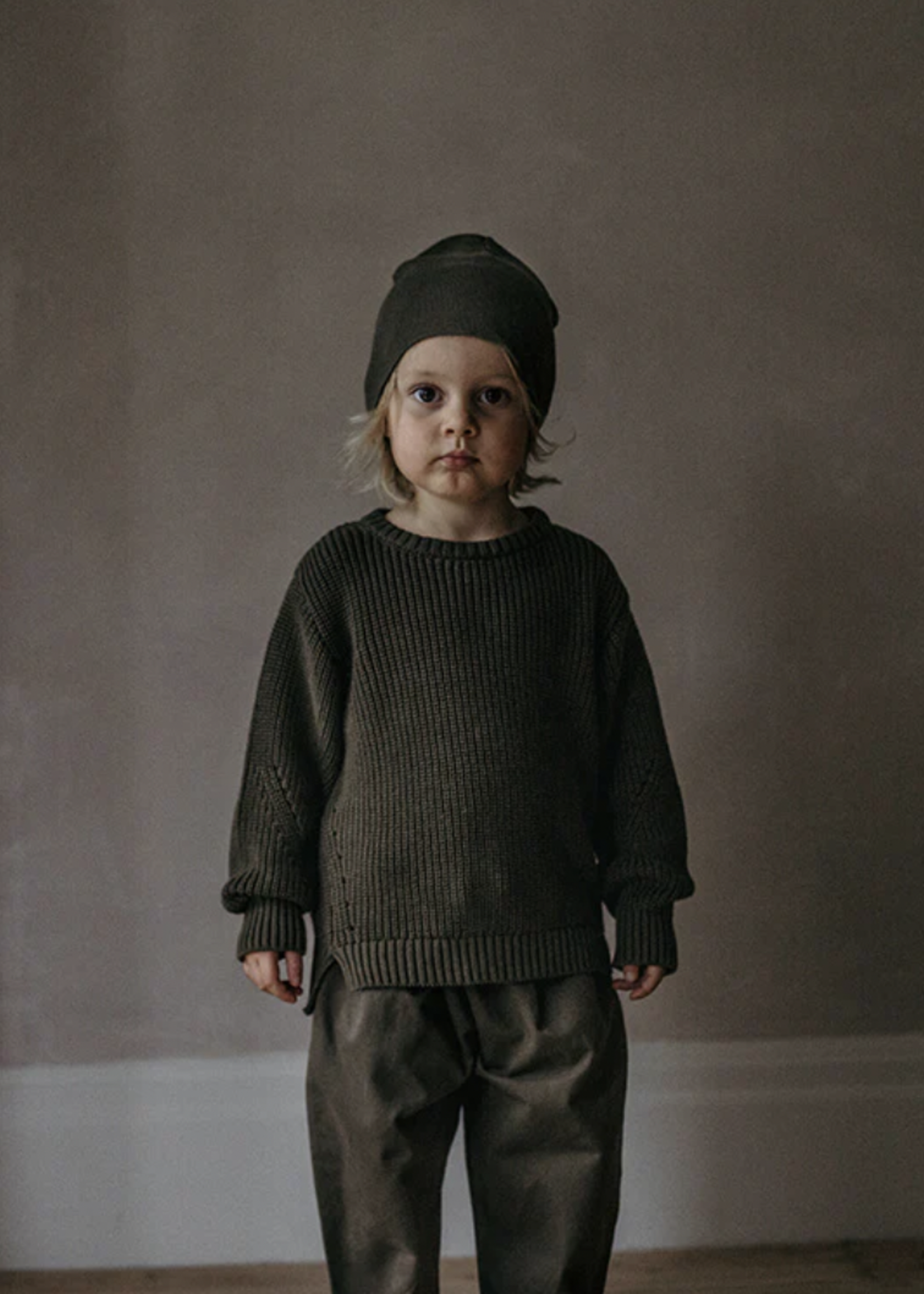 The Simple Folk The Essential Sweater - Olive