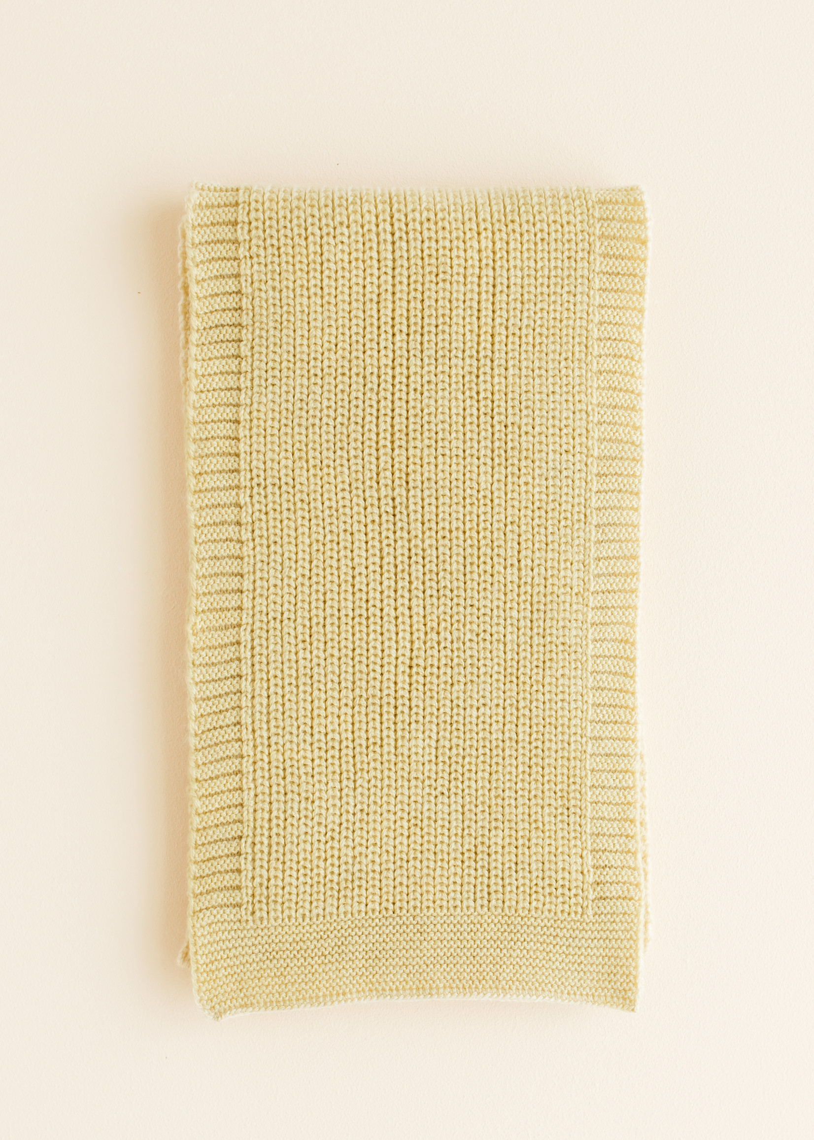 Hvid Scarf Gustave - Light Yellow