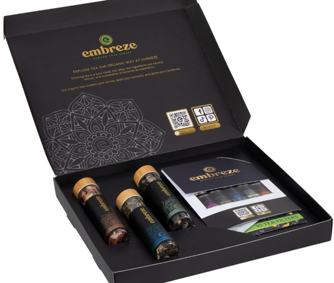 A Boost of Happiness Tea Taste box