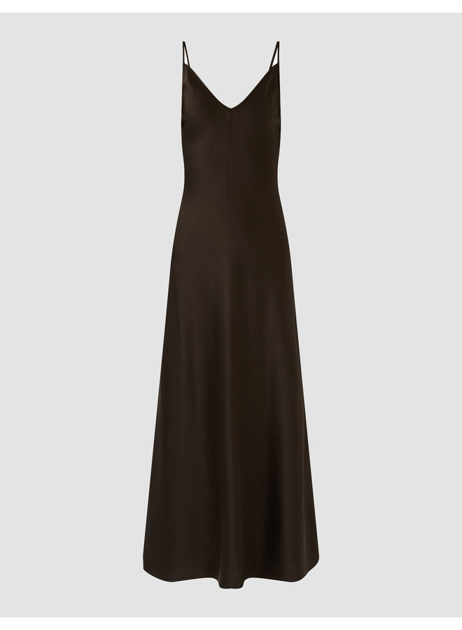 Clea Silk Satin Dress