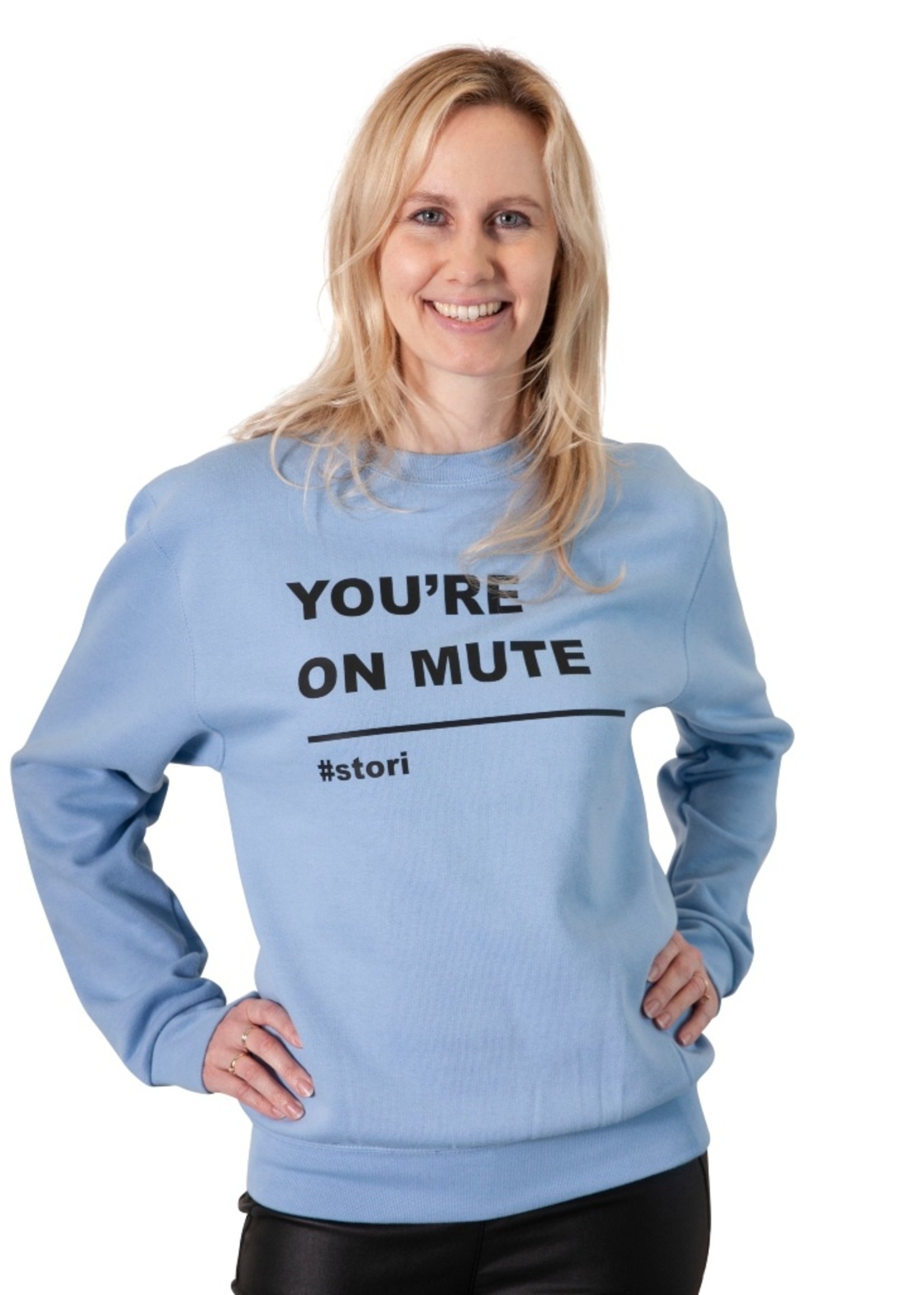 Stori Womens sweater YOU'RE ON MUTE