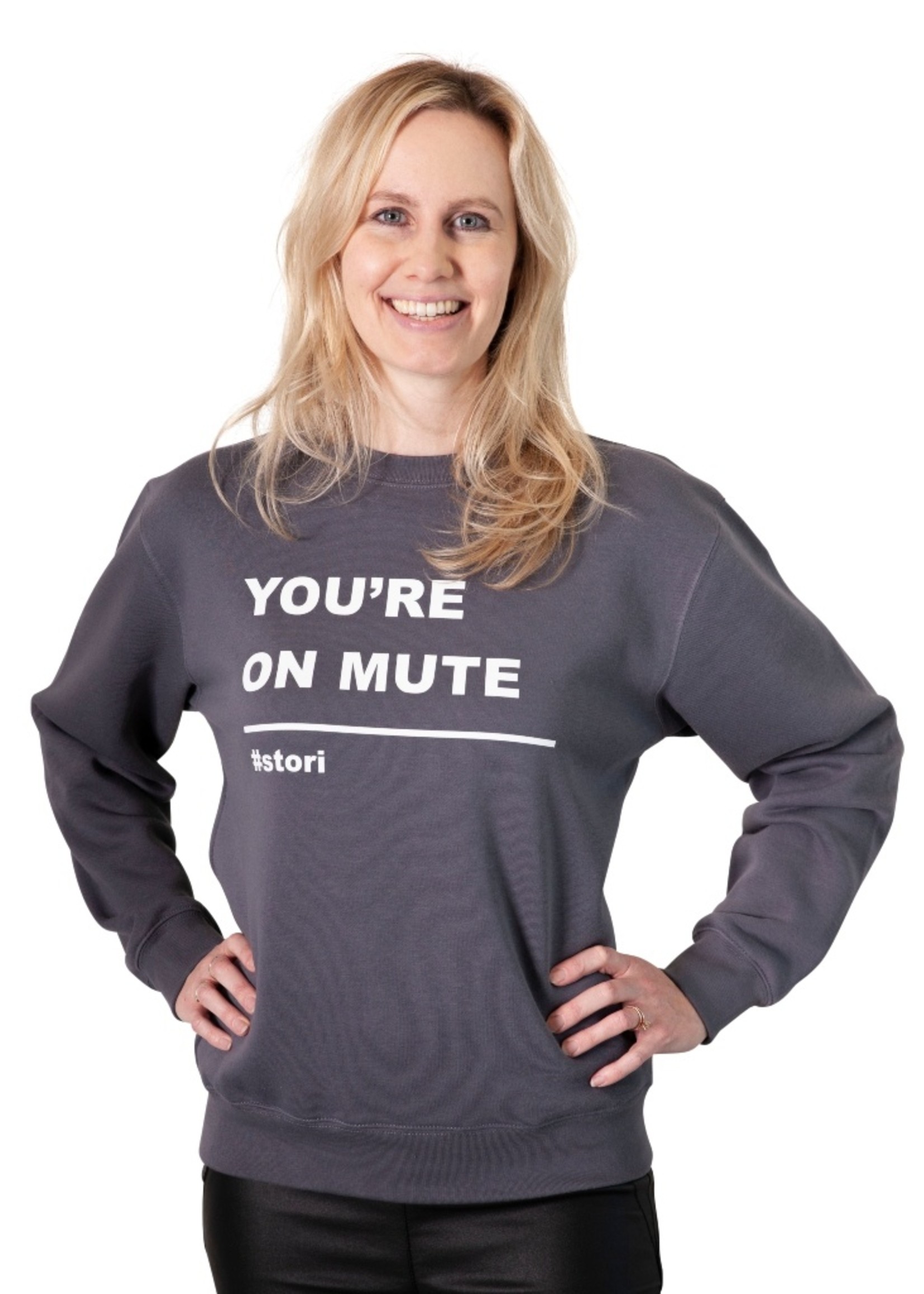 Stori Womens sweater YOU'RE ON MUTE