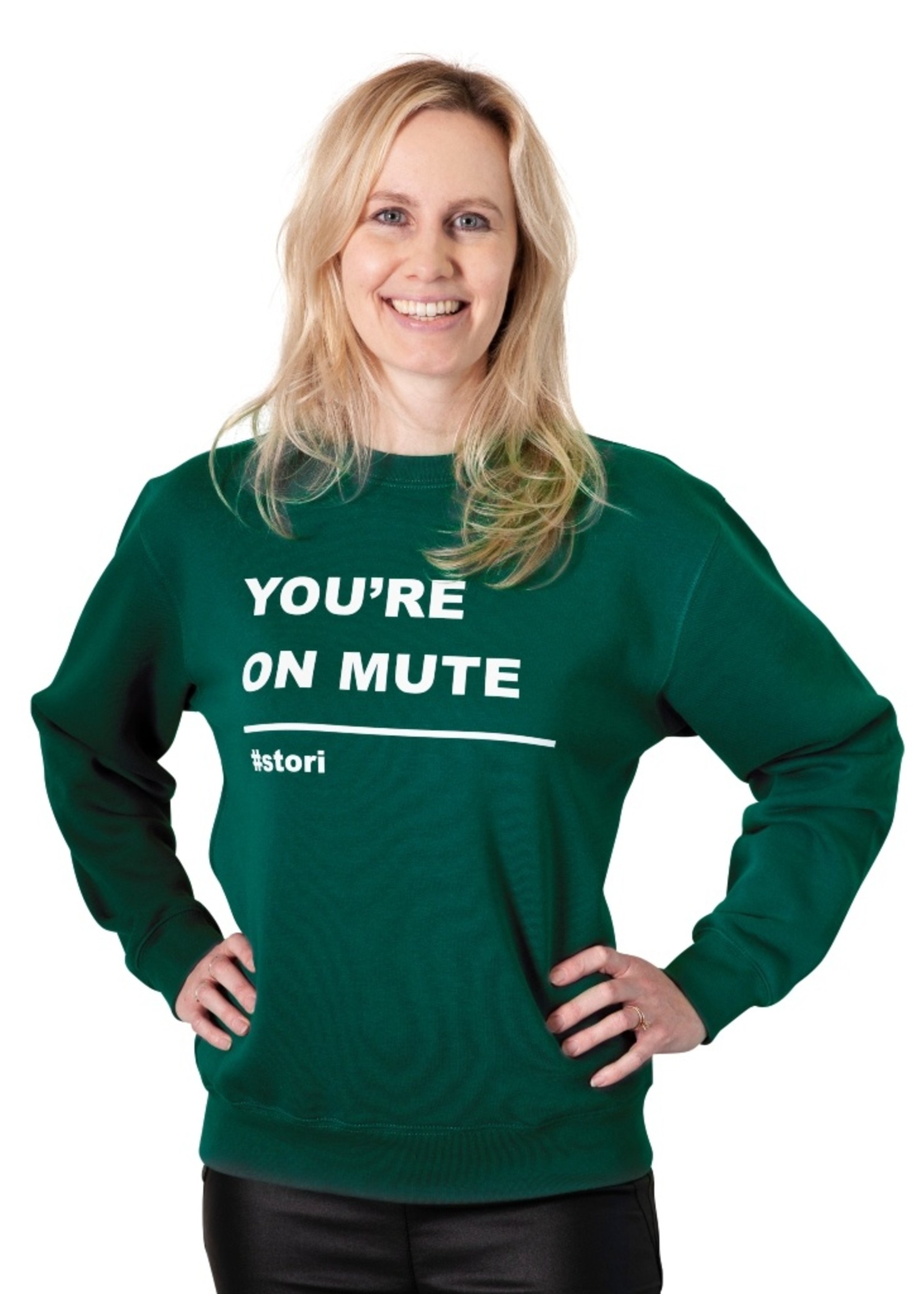 Stori Womens sweater YOU'RE ON MUTE