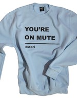 Stori Heren sweater YOU'RE ON MUTE