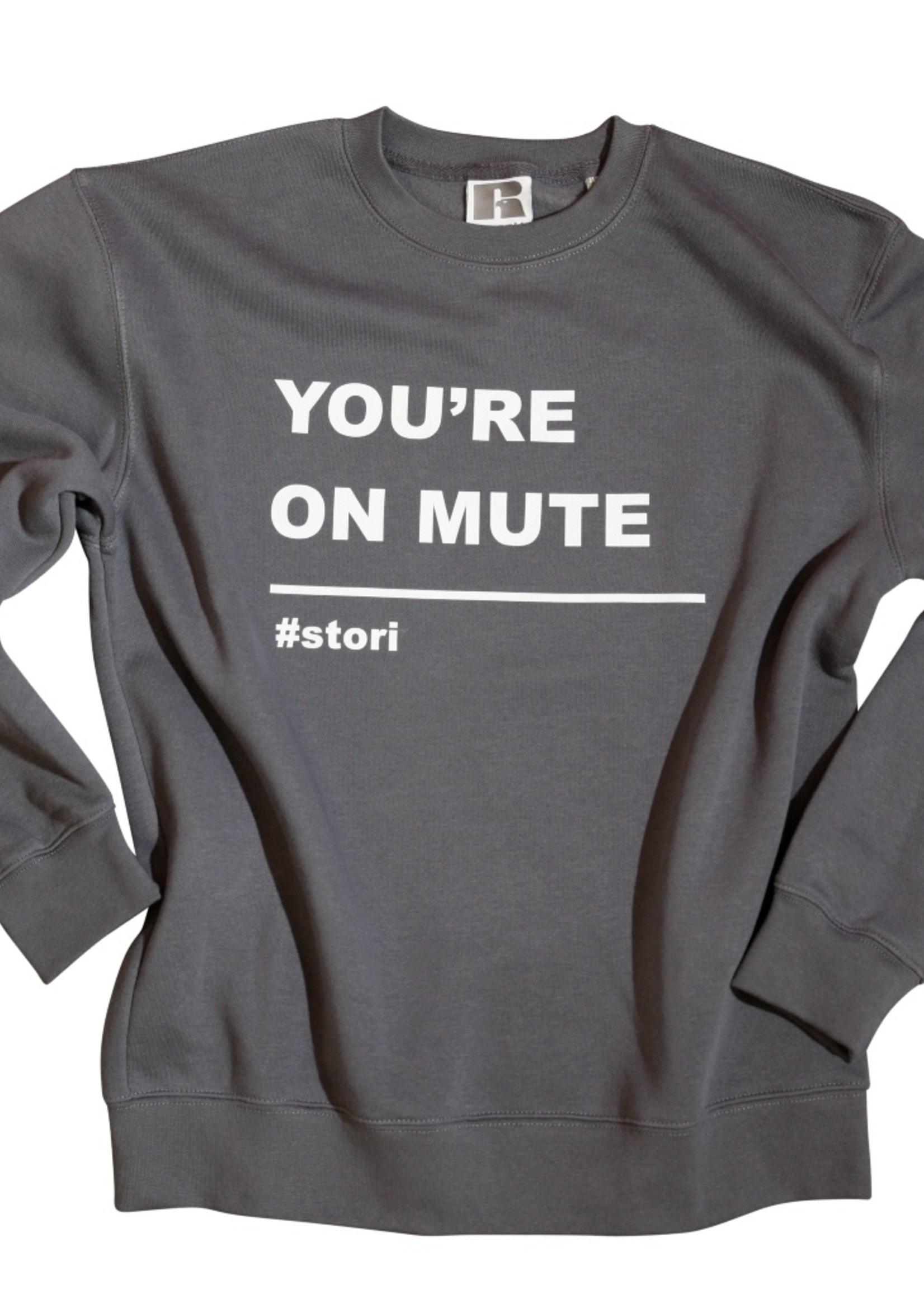 Stori Heren sweater YOU'RE ON MUTE