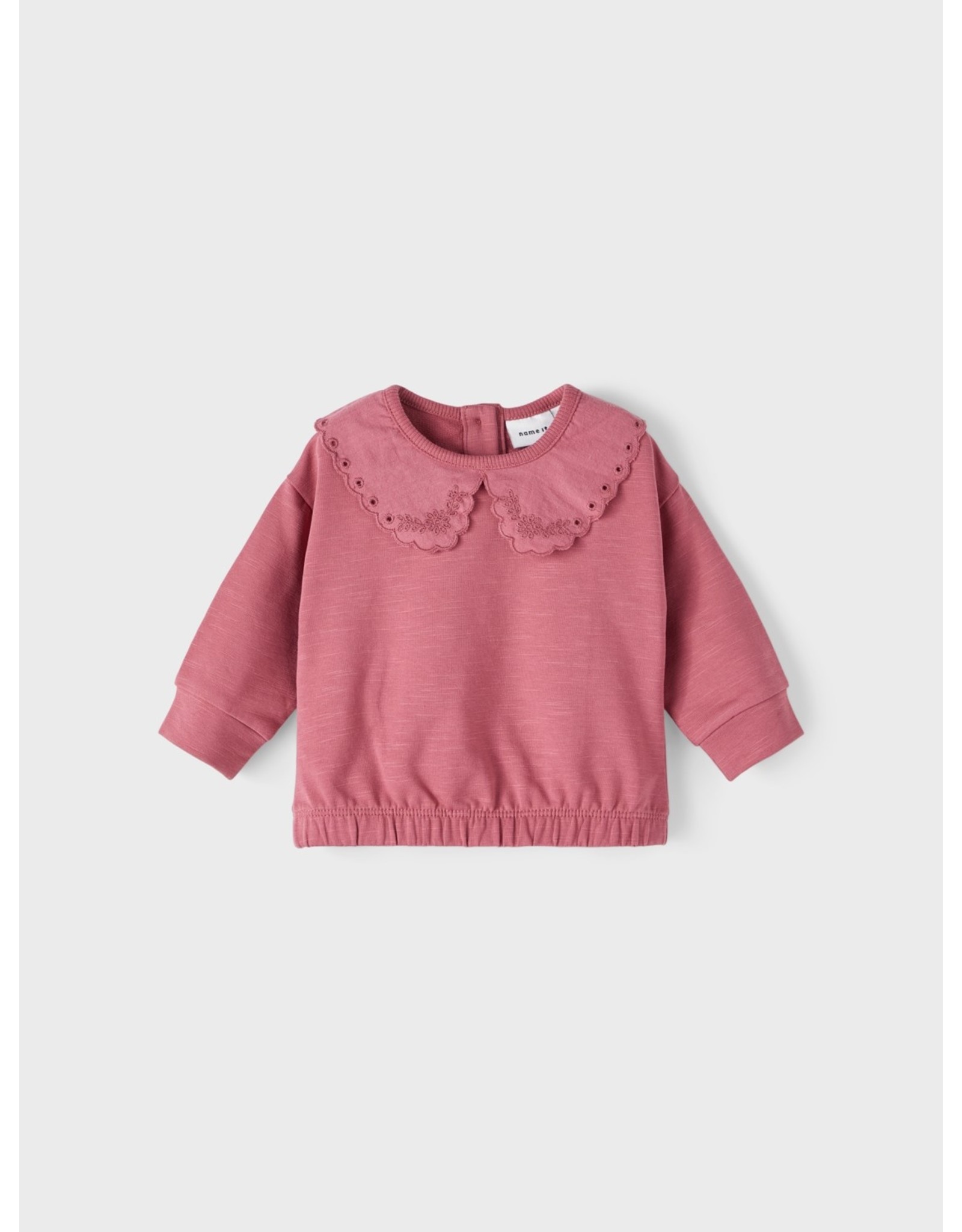Name it Baby Sweater Rose wine - aan