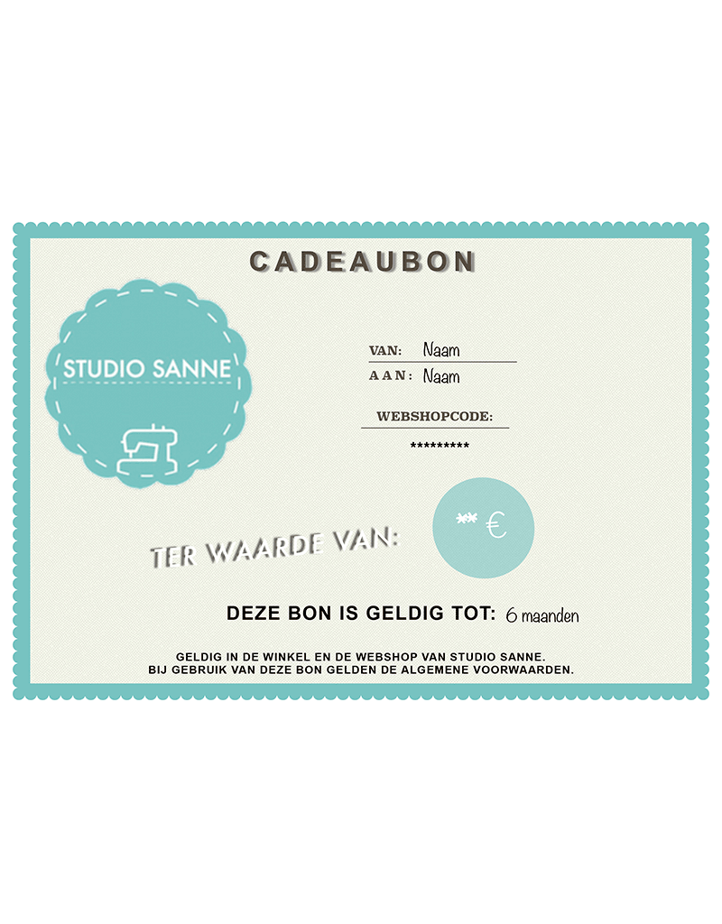 Cadeaubon - 25,00 Euro