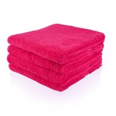 Fuchsia badhanddoek in hotelkwaliteit