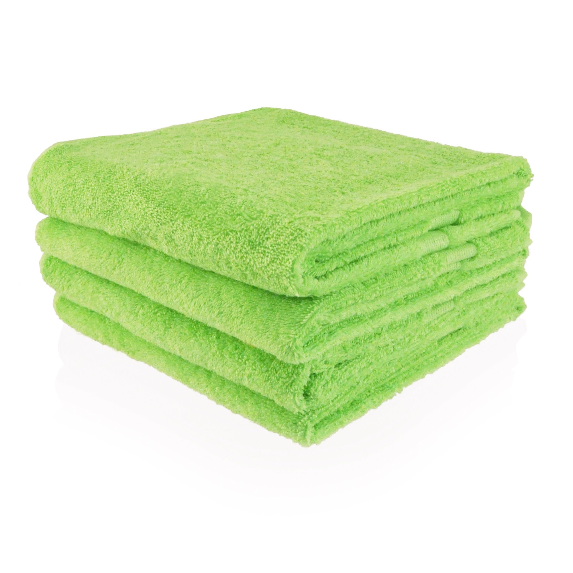 Lime badhanddoek in hotelkwaliteit