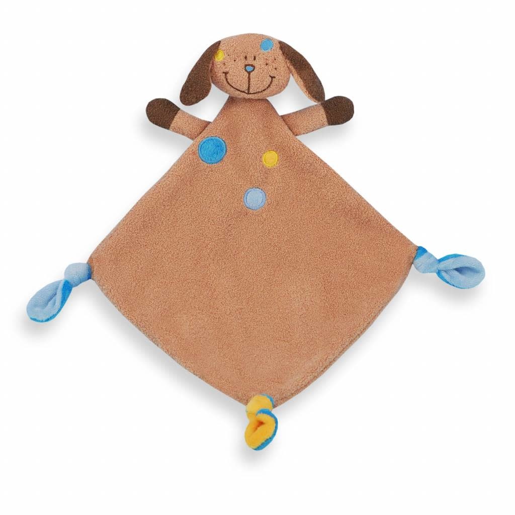 Een gepersonaliseerde Doudou of knuffeldoek met de naam of datum van het kindje