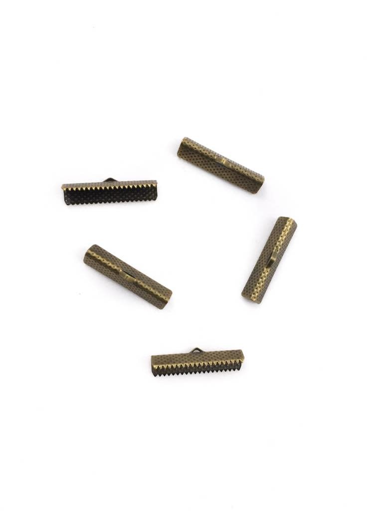 Metalen Sluiting met Oog Brons