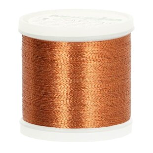 Metallic Borduurgaren 200 m - Copper