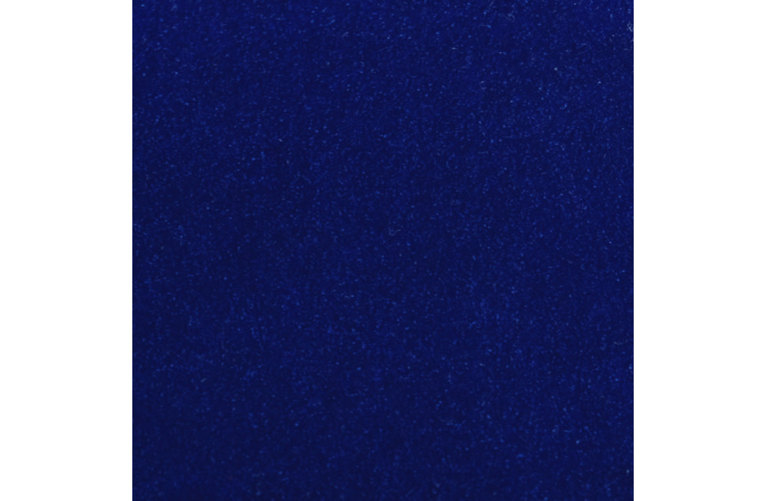 Flock Folie - Blauw - Vanaf: