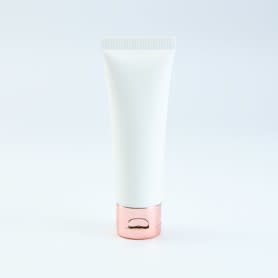 Handcrème - Witte tube rosé gouden dop