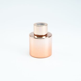 Flesje rosé goud glas - Rosé gouden schroefdop - 50ml