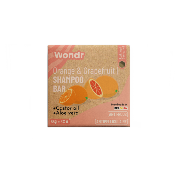 Wondr Shampoo Bar - Orange is the new bar - Wondr