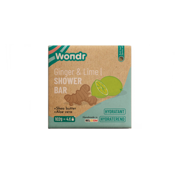 Wondr Shower Bar - Ginger & Lime - Wondr