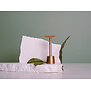 Safety Razor rosé goud met houder