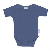 Romper zijde blauw
