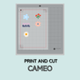 Workshop | Print and cut silhouette cameo | 02-04-2024