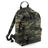 jungle camo  rugzak bagbase mini