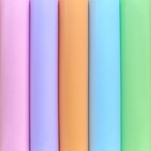 TE KOOP PER METER | Pastel Oranje  | 1,60€ p/m