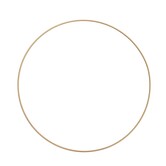 Metalen ring goud 30cm