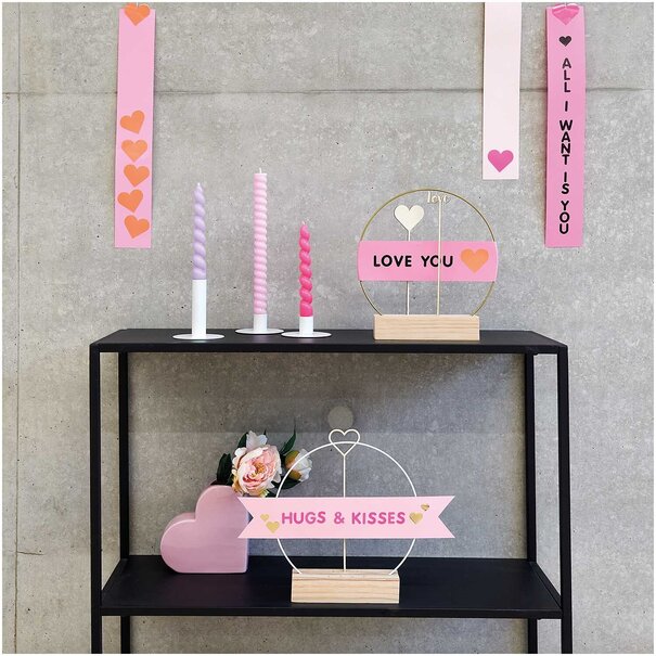 Rico Design Metalen ring goud 30cm