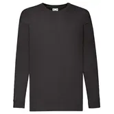 Valueweight | Kinder Longsleeve T-Shirt | Zwart