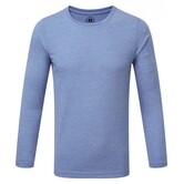 Jongens longsleeve shirt | Blauw gemeleerd | 167B