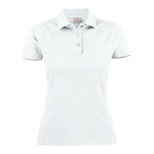 Polo surf light lady  | Wit | Printer 2265023 | Maat M