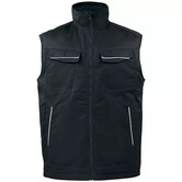 Gevoerde Bodywarmer | Zwart | ProJob 5704 | Maat M