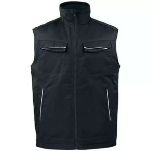 Gevoerde Bodywarmer | Zwart | ProJob 5704 | Maat M