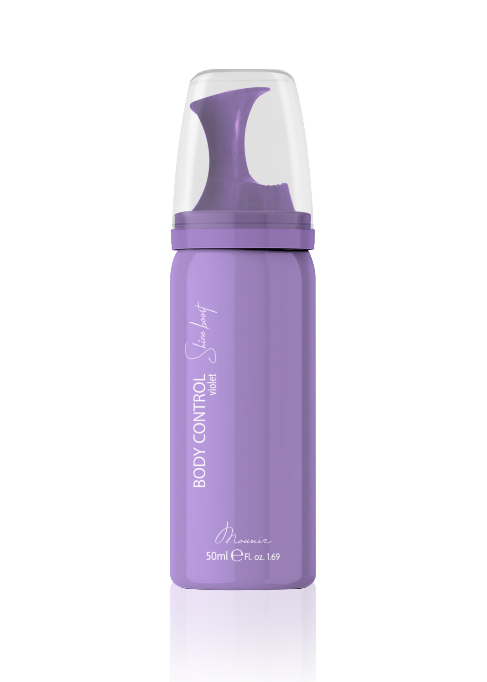 MOUNIR  MOUNIR BODY CONTROL SHINE BOOST VIOLET MOUSSE 50ML