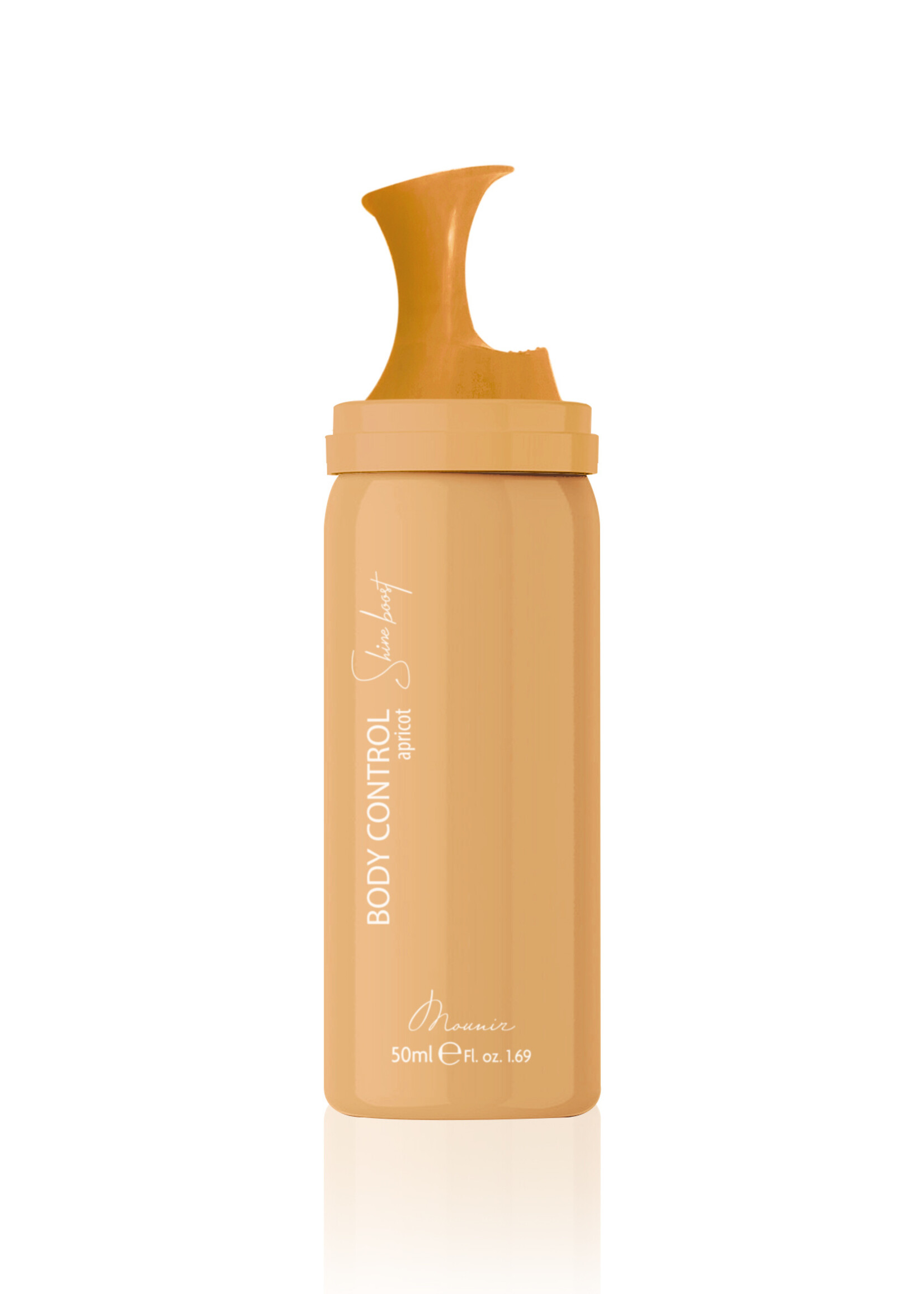 MOUNIR  MOUNIR BODY CONTROL SHINE BOOST APRICOT MOUSSE 50ML