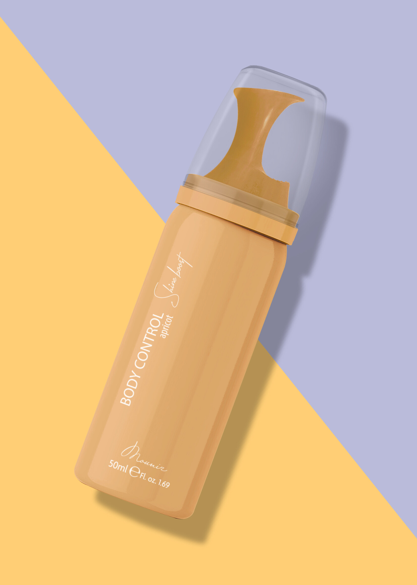 MOUNIR  MOUNIR BODY CONTROL SHINE BOOST APRICOT MOUSSE 50ML