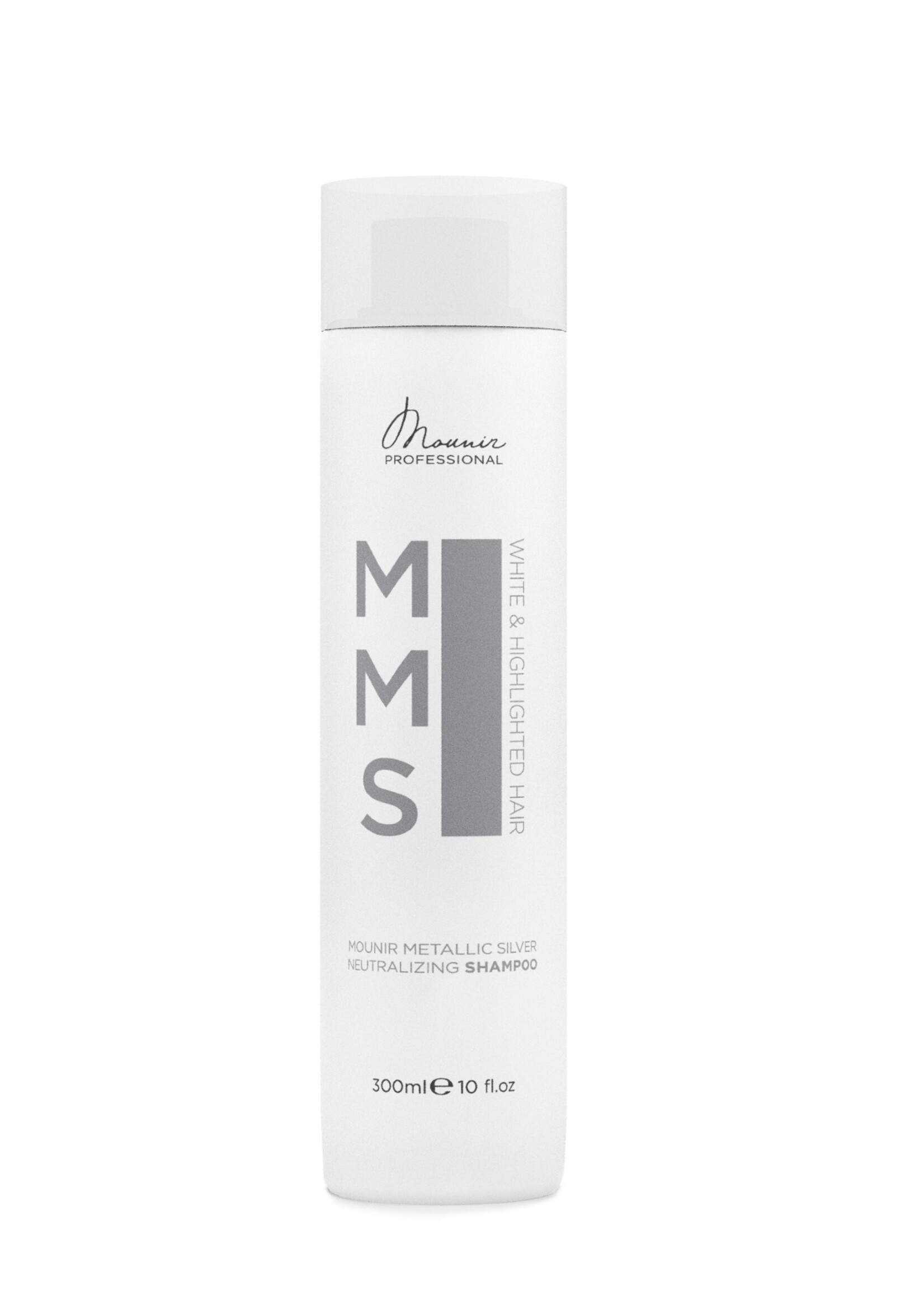 MOUNIR  METALLIC SILVER - NEUTRALIZING SHAMPOO 300ML