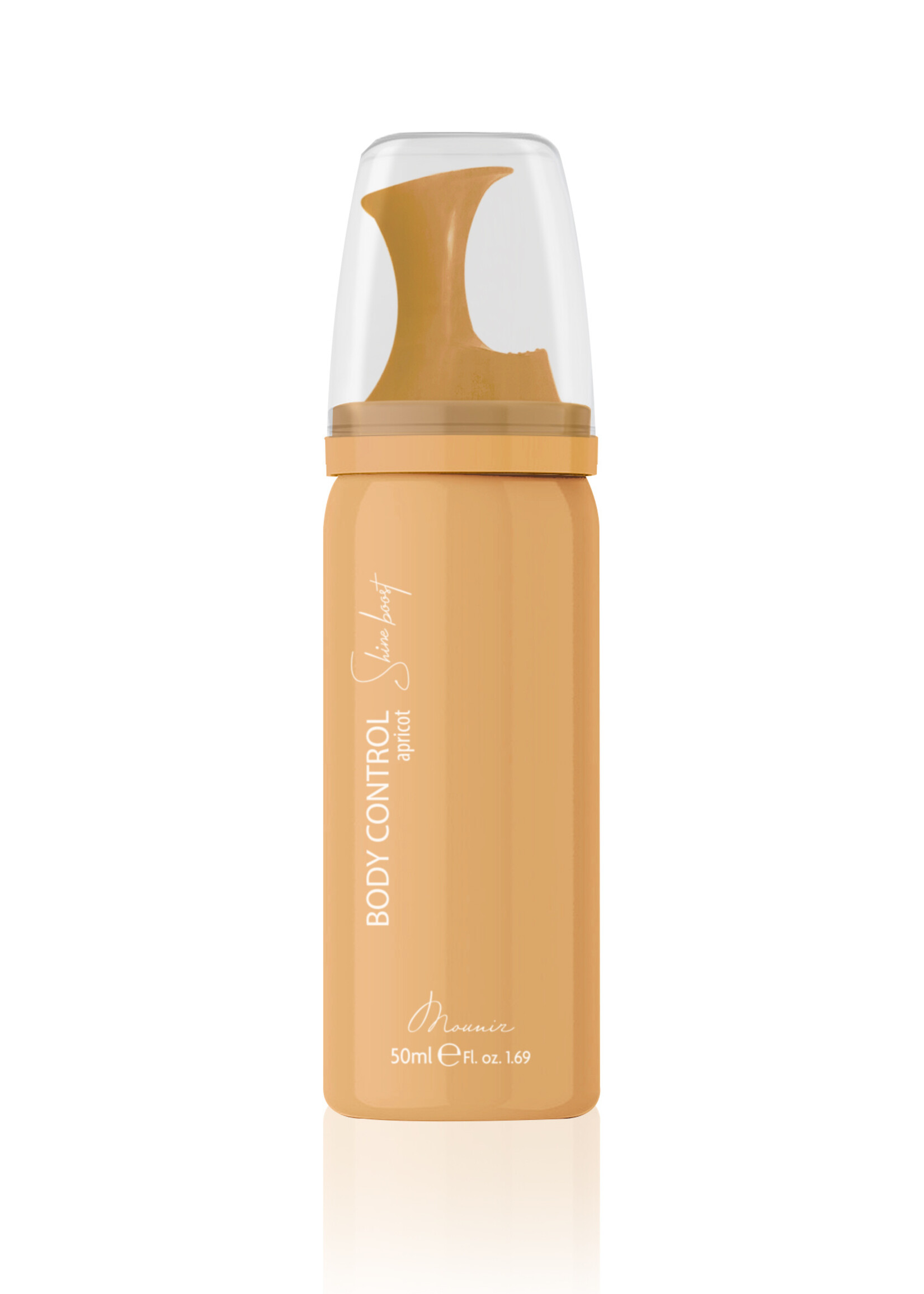 MOUNIR  MOUNIR BODY CONTROL SHINE BOOST APRICOT MOUSSE 50ML