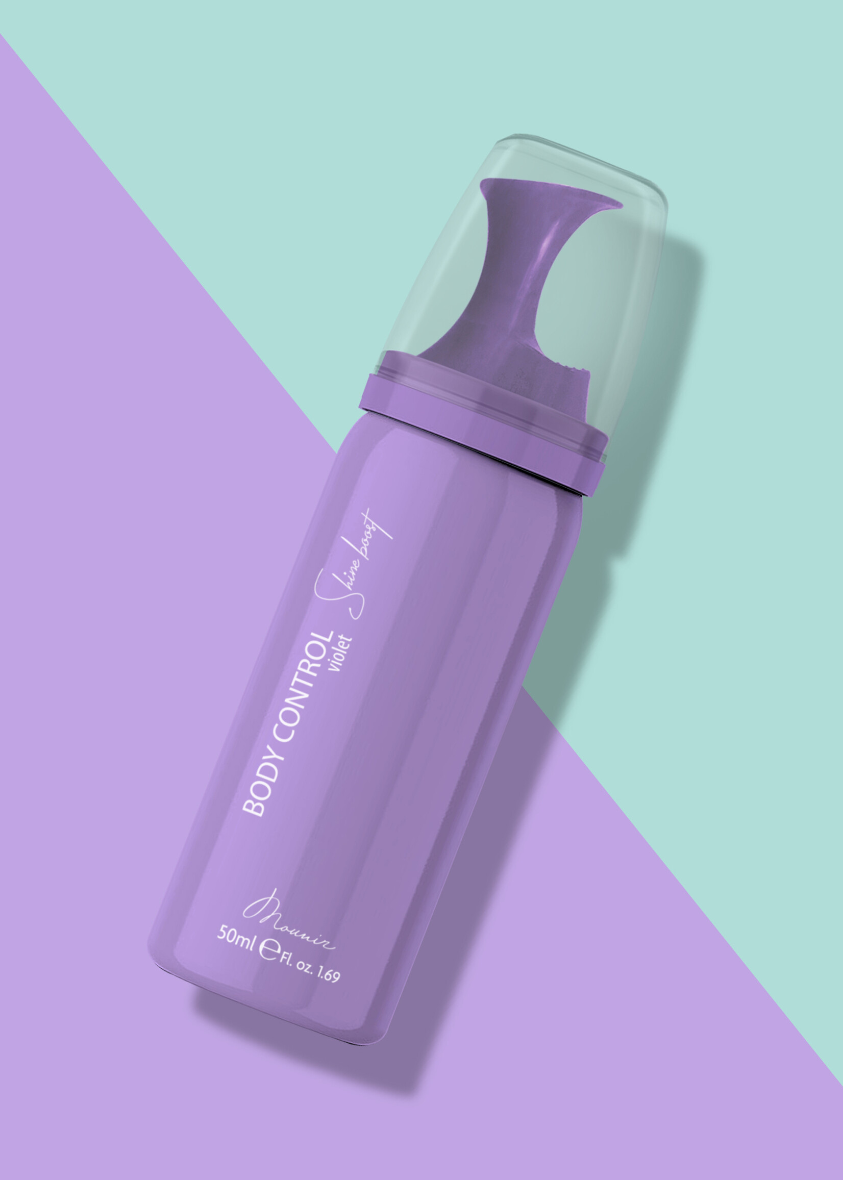 MOUNIR  Body Control Shine Boost Mousse Violet 50Ml